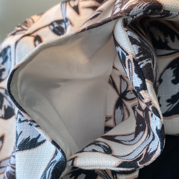 J. CREW Floral Woven Cotton Lined Dress - Picture 8 of 8